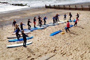 Click to view details and reviews for Surf Experience For Beginners At Aber Adventures For One.