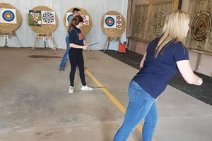 Axe Throwing for Two Adults at Aim Country Sports Image 3