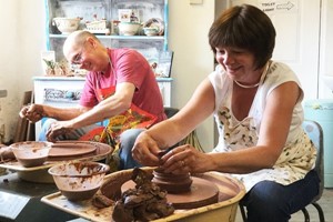 Potters Wheel Workshop Experience for Two Adults at Eastnor Pottery Image 3