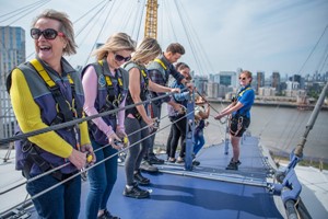 Up at The O2 and Thames Cruise Rover Pass for Two Image 2