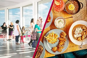Buy The ArcelorMittal Orbit Skyline View and Three Course Meal at Cabana for Two