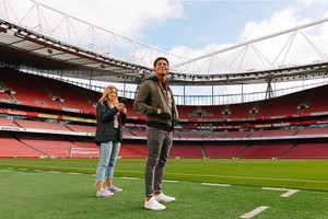 Arsenal Emirates Stadium Tour with Craft Beer Flight and Burger for Two at Brewhouse and Kitchen Image 2