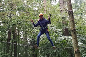 Tree Top Trials Entry to Pioneer Course for One Adult and One Child Image 5