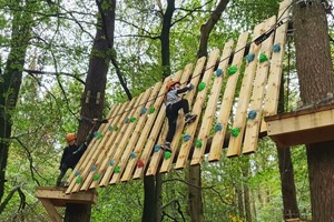 Tree Top Trials Entry to Pioneer Course for One Adult and One Child Image 3