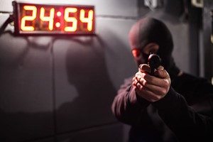 Click to view details and reviews for Bank Vault Robbery Experience For Two Adults And Two Children At Escape The Vault.