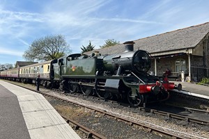 Steam Train Ride on the East Somerset Railway with Cream Tea in the Whistlestop Cafe for Two Image 3