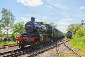 Steam Train Ride on the East Somerset Railway with Cream Tea in the Whistlestop Cafe for Two Image 4