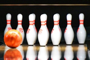 Peak Time Bowling for Two Adults and Two Children at Play at Pins picture
