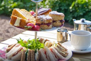 Entrance to Barnsdale Gardens with an Afternoon Tea for Two Image 5