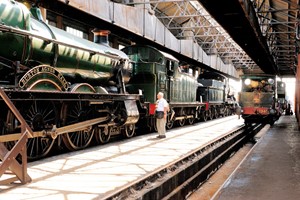 Steam Day and Museum Entry with Tea and Cake for Two at Didcot Railway Centre