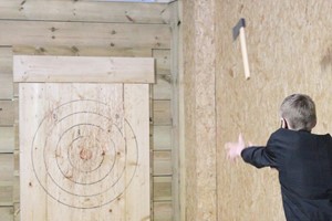 Axe Throwing for Two at Target Sports World Image 3