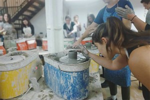 BYOB Pottery Experience for Two with a Studio Tour and Painting Session at Token Studio Image 3