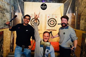 Axe Throwing For Four At Black Axe Throwing Co
