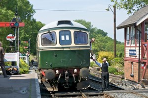 Diesel Train Cab Ride with Kent and East Sussex Railway Image 1