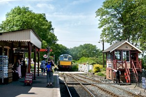 Diesel Train Cab Ride with Kent and East Sussex Railway Image 2