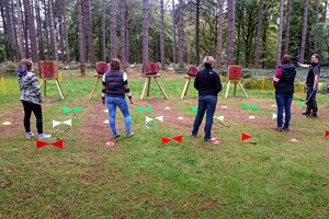 Axe and Knife Throwing Experience with Back to Wilderness for Two Image 4