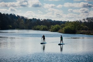 Private Stand Up Paddleboarding Lesson for Two with The SUP Life Image 3