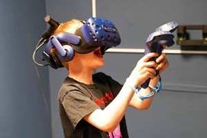 Click to view details and reviews for Virtual Reality Experience For Two At Zone 6 Vr.