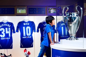 Classic Tour of Chelsea FC Stamford Bridge Stadium for One Adult and One Child Image 3