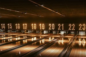 Two Games of Bowling with Food for Two Adults and Two Children at Disco Bowl  Image 3