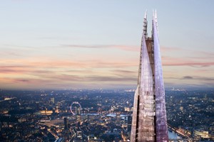 The View From The Shard With A Glass Of Champagne For Two