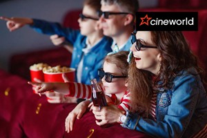 Cineworld Cinema Visit for Two Adults and Two Children Image 1