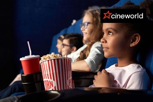 Cineworld Cinema Visit for Two Adults and Two Children with Snacks Image 1