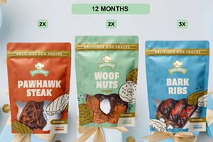 Twelve Month Dog Treat Subscription from Chef Woof picture