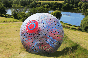 Aqua Zorbing for One in Manchester South Image 4