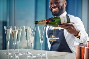 The View from The Shard with Champagne for One Image 5