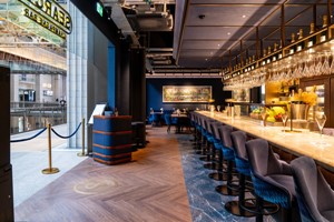 Entry to Lift 109 and a Mezze Platter with Sparkling Wine at Searcys Champagne Bar Image 4