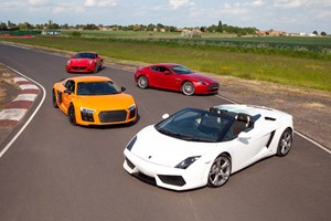 Triple All Star Driving Experience with High Speed Passenger Ride for One with Car Chase Heroes picture