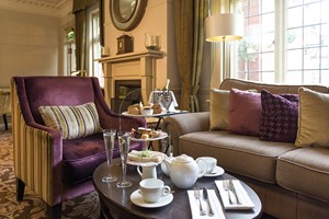 Celebration Afternoon Tea with Fizz for Two at The Crown Manor House Hotel picture