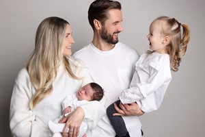 Newborn Family Photoshoot for up to 15 with Print and Goodie Bag at Hammonds Studio picture