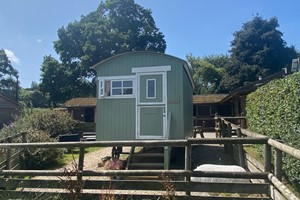Two Night Shepherd's Hut Getaway in Devon for up to Four People During High Season picture