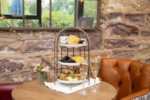 Sparkling Afternoon Tea with Prosecco for Two at a British Pub or Bar Image 1