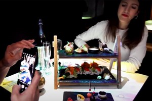 Sushi and Asian Tapas Afternoon Tea with Bottomless Bubbles for Two at Inamo Image 3