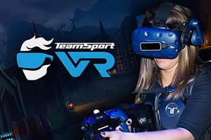 VR 4D Free Roaming Adventure for Two at Teamsport Indoor Karting Image 1