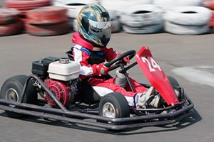 Junior Outdoor Karting for One in Hertfordshire Image 2