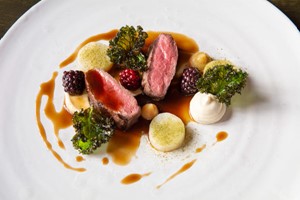 Four Course Dinner with Fizz for Two at Old Downton Lodge Image 4