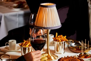 Three Course Dinner with Wine for Two at The Georgian, Harrods picture