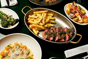 Three Course Meal with Glass of Bubbles at Gaucho for Two picture