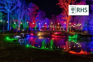 RHS Glow Illuminations at Bridgewater for Two Adults and Two Children picture