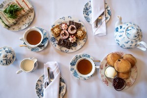 Click to view details and reviews for Champagne Afternoon Tea For Two At Bishopstrow Hotel And Spa.