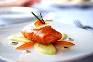 Three Course Meal with Glass of Wine for Two at Cave Castle Hotel picture