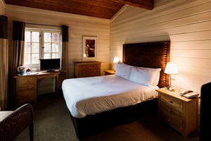 Overnight Stay in a Woodland Cabin for Two at Chevin Country Park Hotel and Spa Image 4