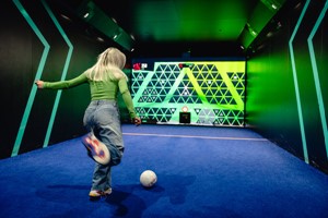 Interactive Football Games Experience with Sharing Food and Drink for Two at TOCA Social Birmingham Image 1