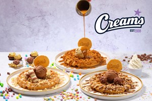 Sweet Treats with Drinks for Two at Creams picture