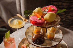 Japanese Tapas Style Afternoon Tea for Two at La Bibliotheque Image 5