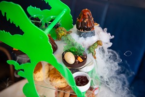 Jurassic Themed Champagne Afternoon Tea For Two At The Ampersand Hotel London